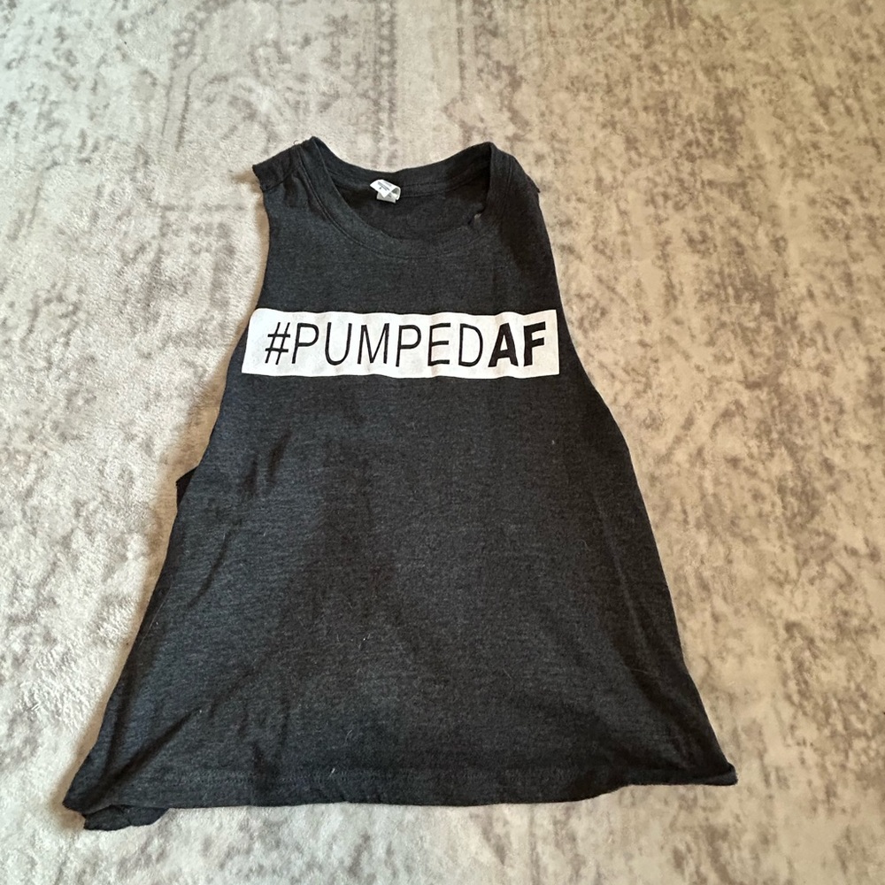 Gildan Dark Gray Tank Top